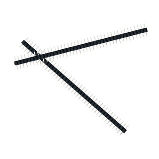 Combo 10 Jump Đực Đơn 1x40P 2.54 - 1 Thanh