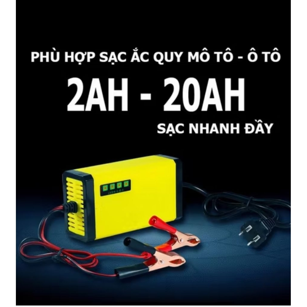 Sạc Ắc Quy 12V 20AH ( cũ)