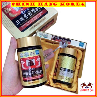 Cao Hồng Sâm 365 Hàn Quốc Chính Hãng Hộp 2 lọ x 240gr