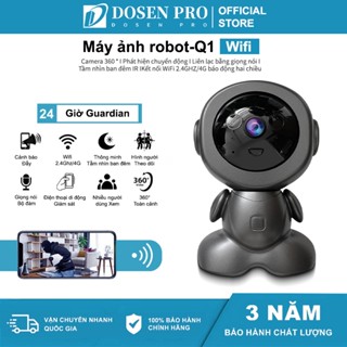 Dosen Pro Người máy CCTV Kết nối WiFi Camera an ninh nhà thông minh IP Camera Baby/Pet/Nanny HD 1080P Ứng dụng V380 Pro