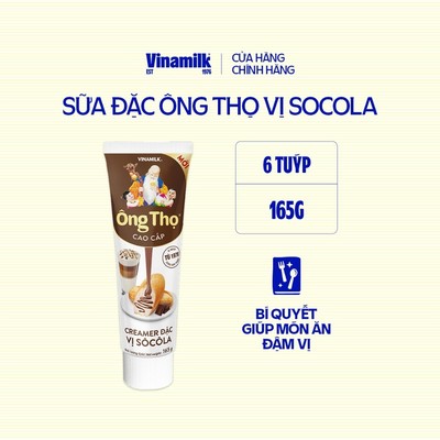 Tuýp Sữa Đặc Ông Thọ Vị Socola 165g