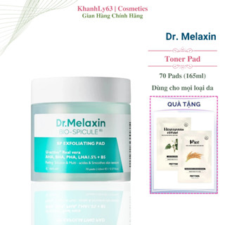 Toner pad Dr Melaxin, tẩy tế bào chết BP Exfoliating Pad, sạch da, sáng mịn, thu nhỏ lỗ chân lông