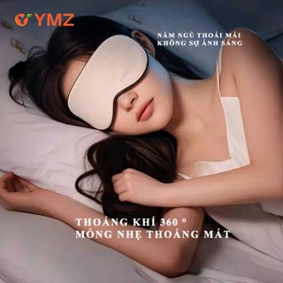 Miếng Bịt Mắt YMZ Du lịch, Ngủ Trưa, Ngủ Văn Phòng, Chống Chói Mắt, Bịt mắt ngủ 2 mặt ấm và mát thiết kế thoải mái