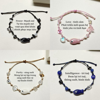  vòng tay cá mắt quỷ handmade - cá nhỏ v3 