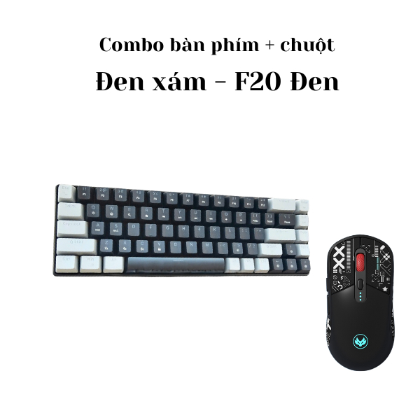 Bộ bàn Phím Cơ Không Dây Bluetooth Atas ZA641 V2 - F20 - Red Swtich Có Hotswap - Pin trâu sạc nhanh | BigBuy360 - bigbuy360.vn