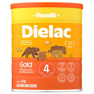  Sữa bột Dielac Alpha Gold 4 1.4kg Sữa non 