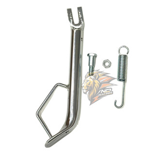  Chân Chống Xe Máy Pha Inox 304 Chống Gỉ – Lắp Cho Dream Wave Sirius Wave RS  Kèm Lò Xo & Ốc  