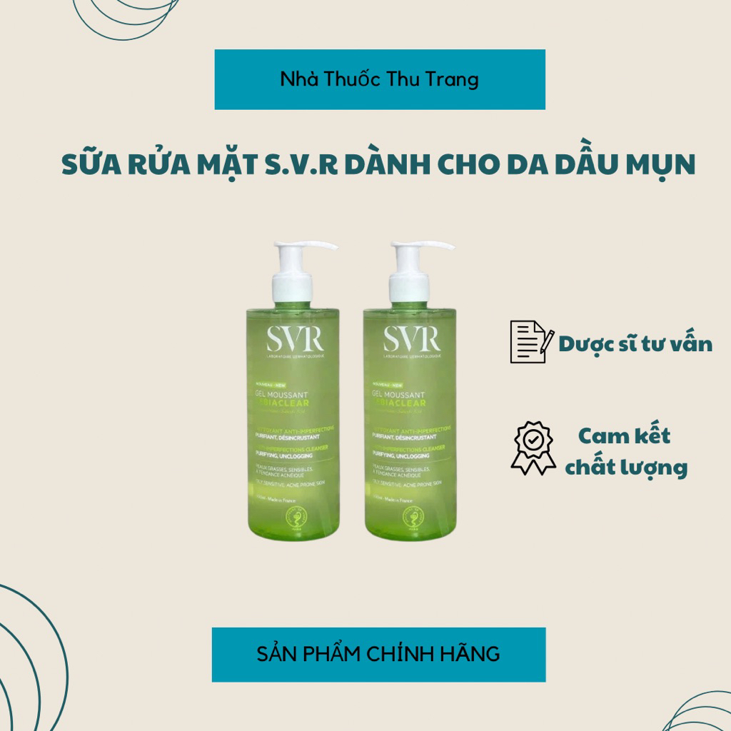 NHẬP KHẨU TEM PHỤ - Sữa Rửa Mặt Dành Cho Da Dầu Mụn - 400ml