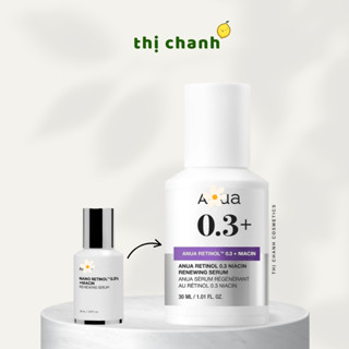 (Bản mới) Serum retinol chống lão hóa, tái tạo da ANUA Nano Retinol 0.3% + Niacin Renweing Serum 30ml
