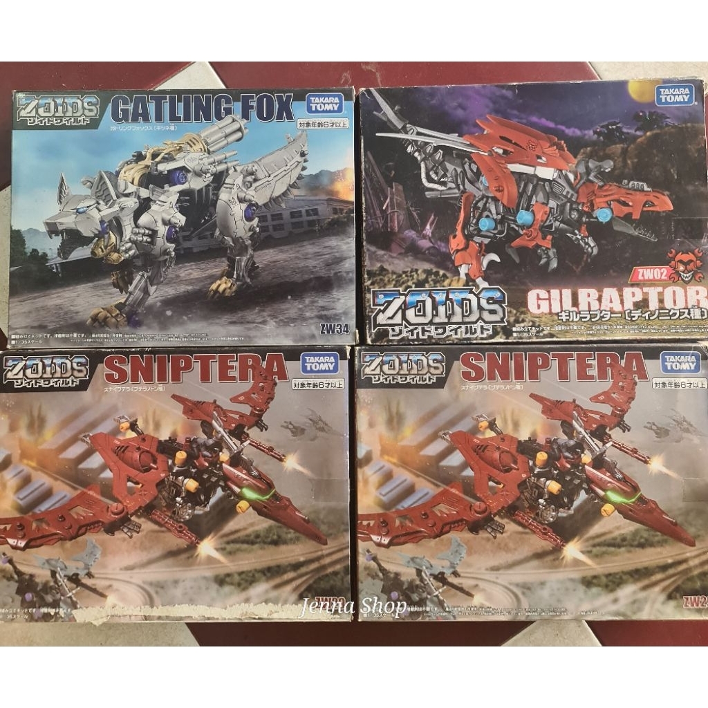 NEW ZOIDS Mô hình Thú vương đại chiến của hãng Takara Tomy - Full box