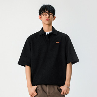 Áo Polo unisex nam nữ basic polo shirt tay ngắn form rộng vải cotton L1948