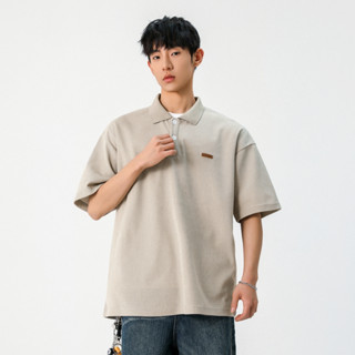 Áo Polo unisex nam nữ basic polo shirt tay ngắn form rộng L1907