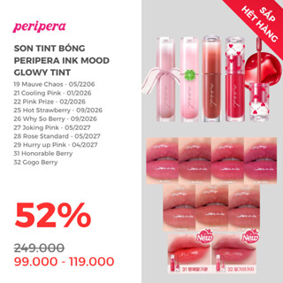 Son Tint Bóng Peripera Ink Mood Glowy Tint
