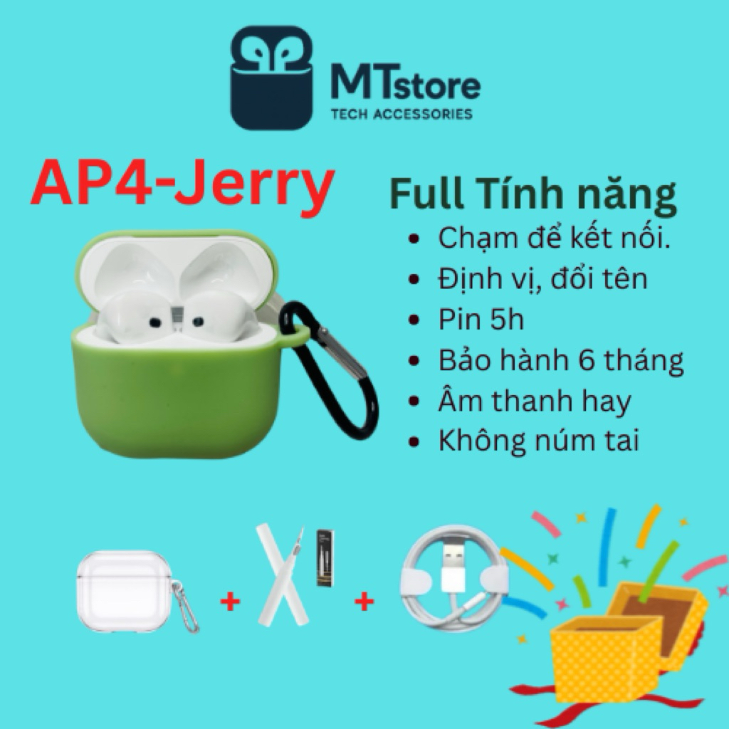 Tai nghe Blt AP4  chip jerry , tặng ốp, tặng dây cap, bảo hành 6 tháng