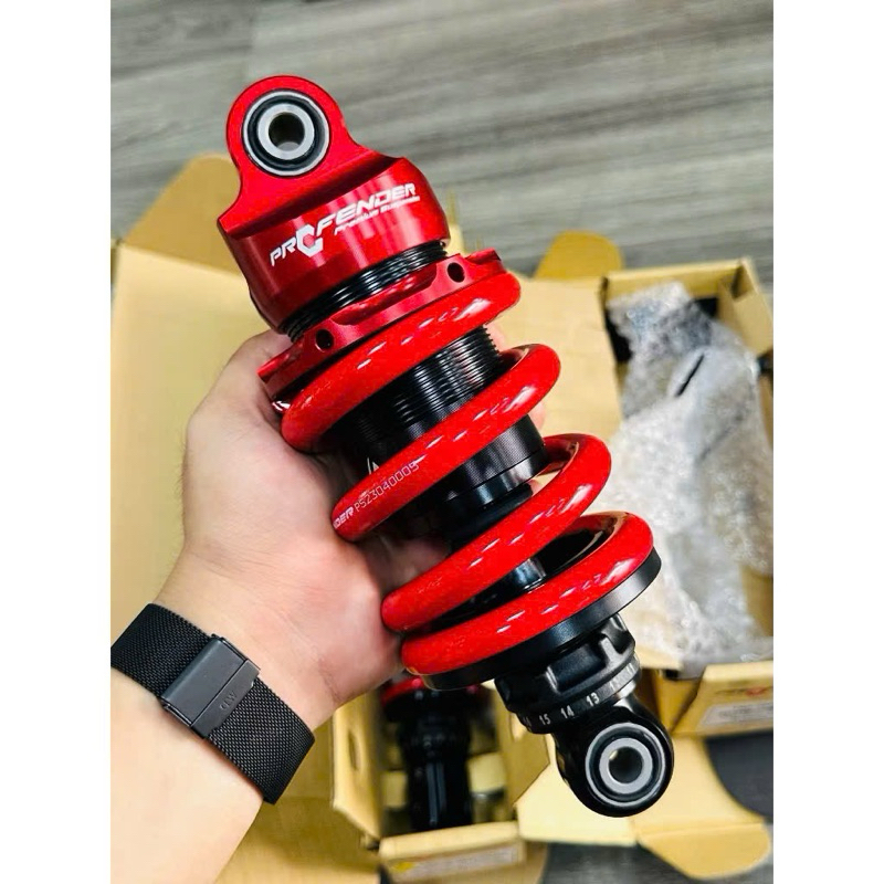 Phuộc Profender Ex150 Ex155 Ex135 Ex2010-cao 205mm- không bình đâu