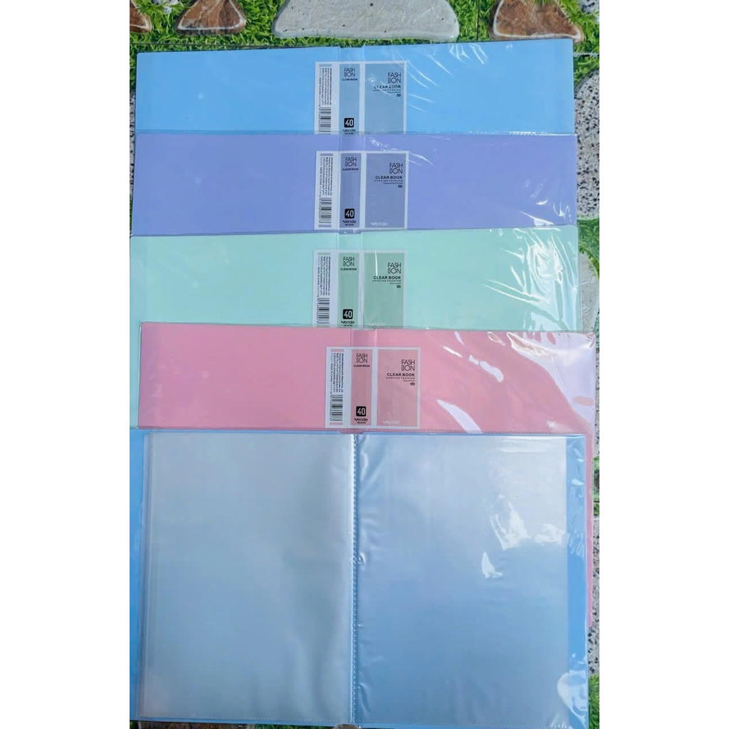 File Đựng Tài Liệu Khổ A4 20/40/60 Lá Bìa Màu WD9102/WD9104/WD9002