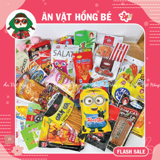 [COMBO 10 GÓI] Tăm Cay Các Loại Đồ Ăn Vặt Cổng Trường, Snack Bim Bim Hằng Đại/ Thế Giai/ Ba Anh Em