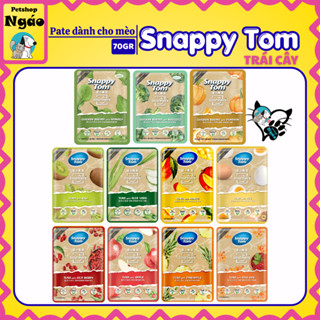Pate Snappy tom trái cây gói 70g cho mèo thơm ngon,dinh dưỡng, đủ vị - Pate Snappy ( Ngáo Petshop )