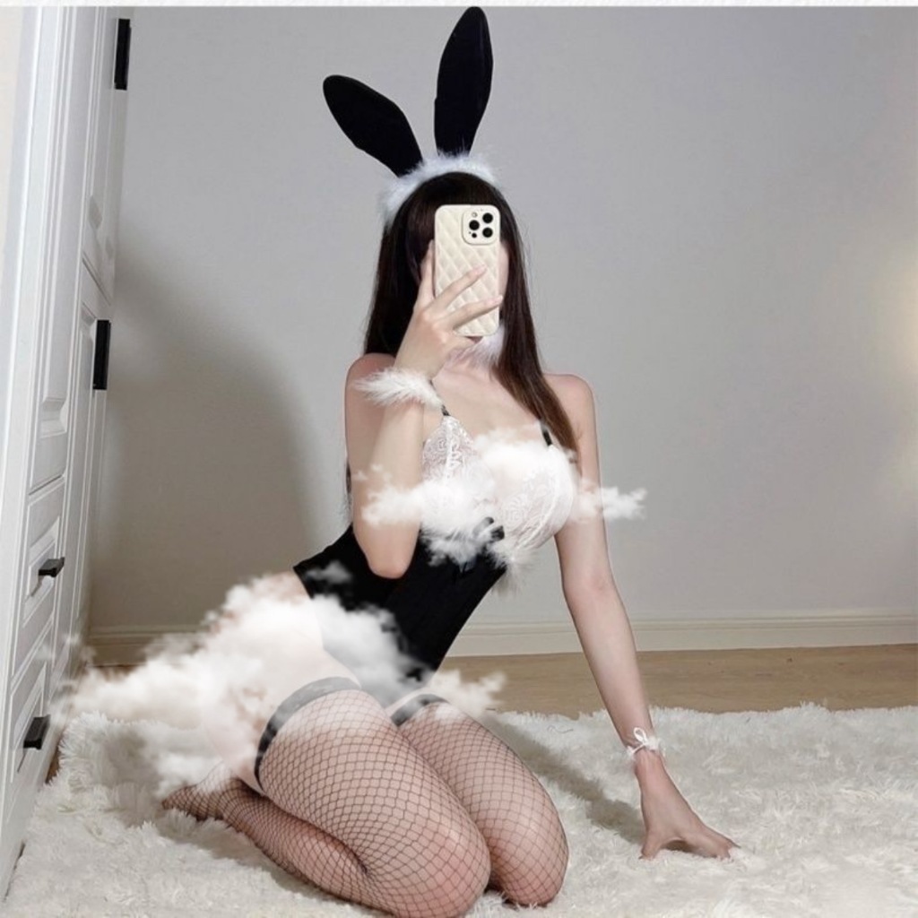 BỘ JUMSUIT cosplay thỏ bunny SET NGỦ COSPLAY THỎ BUNNY SEXY QUYẾN RŨ