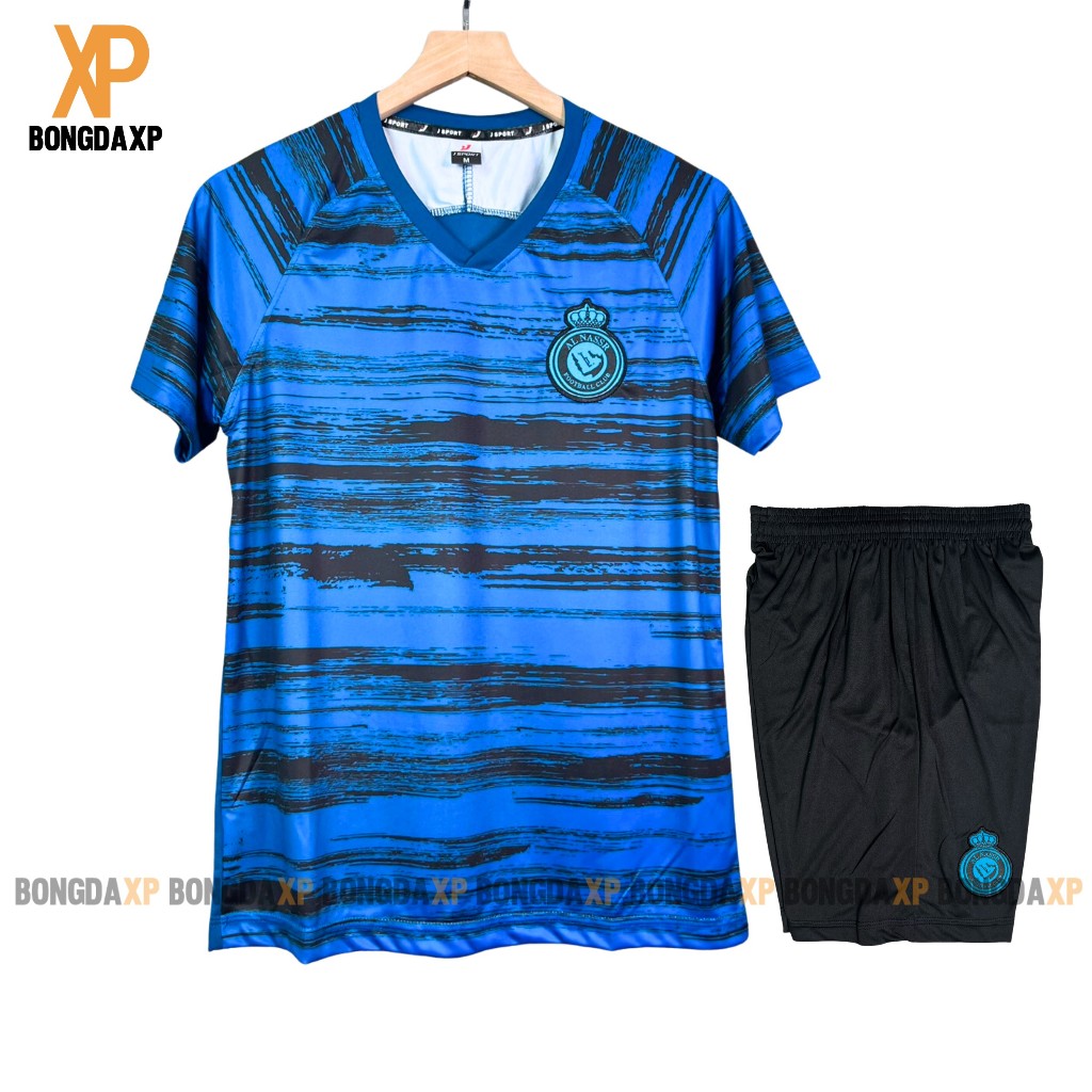 Quần Áo Đá Bóng Al Nass Sân Tập, Đồ Đá Banh Vải Thun Lạnh Cao Cấp