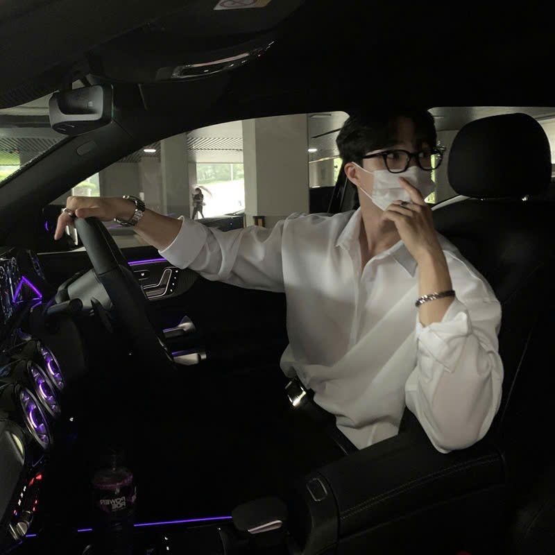 Áo sơ mi nữ đen TRẮNG dài tay basic, dáng xuông, form vừa, chất liệu mềm mịn (Phổ thông) | BigBuy360 - bigbuy360.vn