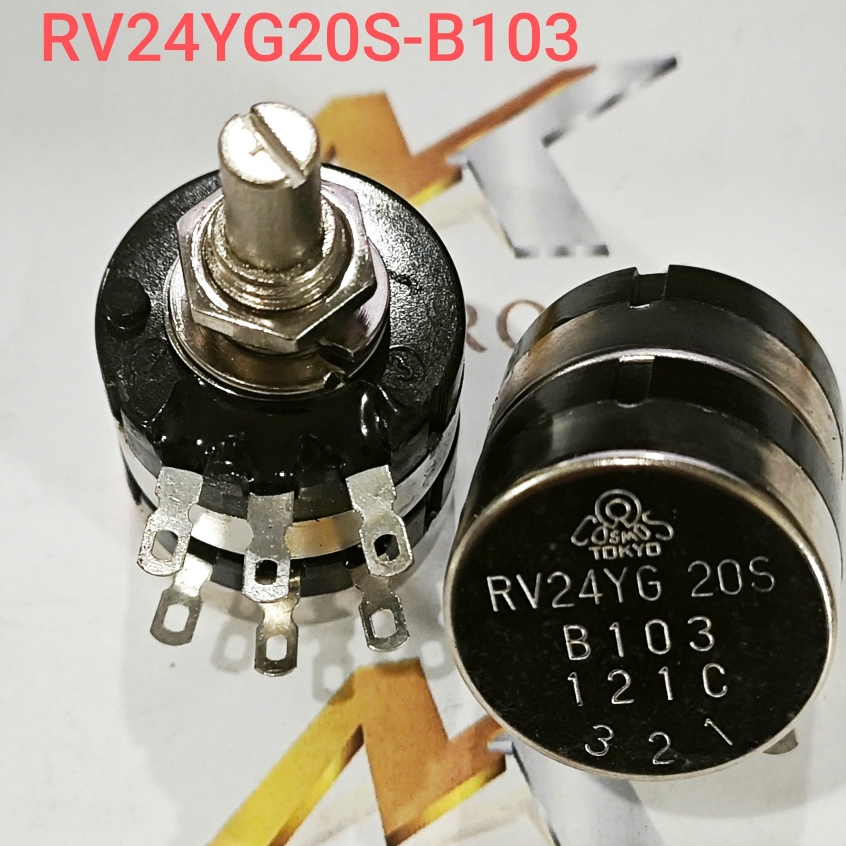 Chiết áp kép RV24YG20S-B103 - 10K 2W TOCOS TOKYO RV24YG20S B103 (con)