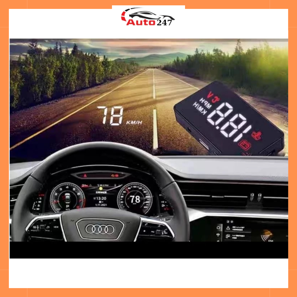 Thiết bị hiển thị tốc độ kính lái Hud A100[phiên bản 2025]