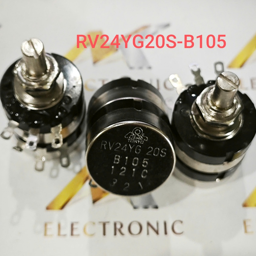 Chiết áp kép RV24YG20S-B105 1M 2W TOCOS TOKYO RV24YG20S B105 (con)