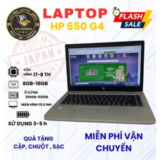 LAPTOP HP probook 650g4 i7-8TH RAM8-16GB,15.6 inch Full HD,, chính hãng