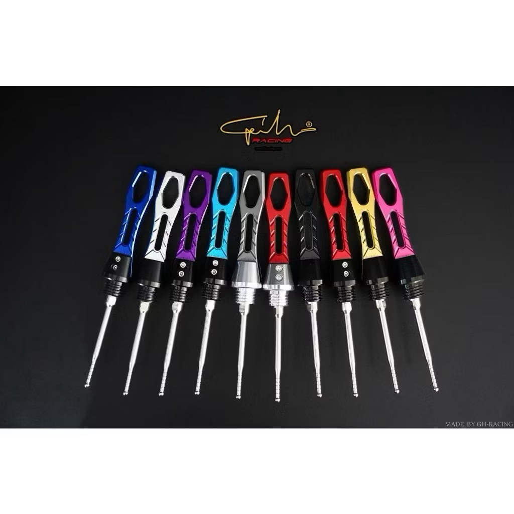 Ti thăm nhớt Cnc oil-x Ghracing cho các dòng xe honda - thăm nhớt cnc Ghracing