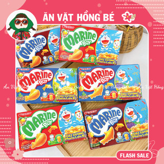  Bánh Cá Marine Boy Orion Snack Bim Cá Ăn Liền Các Vị  Hộp 35g  Đồ ăn vặt tuổi thơ 