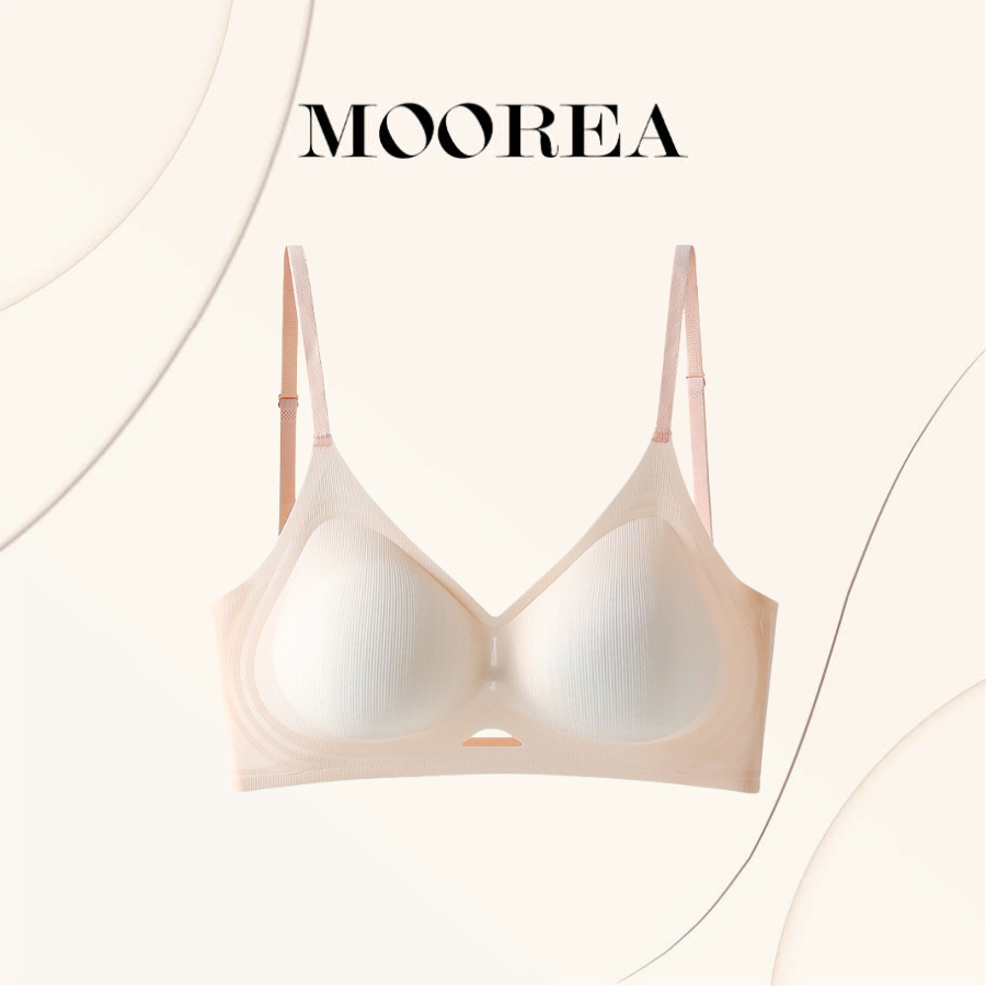 Áo Lót Nữ, Áo Bra Hở Lưng Su Nước Đệm Dày 3cm Nâng Ngực Tạo Khe Gợi Cảm Moorea Brc64