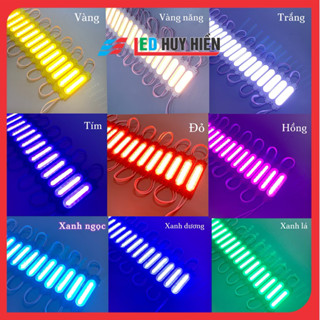  Led cob Vỉ 20 Thanh Led 12v 24V chống nước ngoài trời Led hắt COB trang trí xe tải xe con 