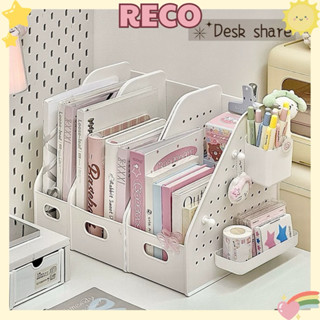   Mới về HOT  Kệ Giá Sách Kèm Bảng Lỗ Pegboard Treo Đồ Đựng Sách Tài Liệu Sức Chứa lớn trang trí để bàn học Decor RECO 