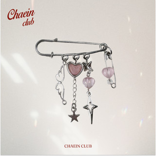 [SẴN] Charm Túi Chaein.club | Aura Pin 🔴 | Ghim Cài Túi Xách Nhỏ Xinh, Phụ Kiện Túi Xách Cá Tính Handmade