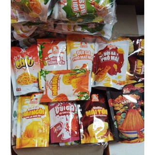  bim đùi gà phô mai mix nhiều loại đùi gà ăn cùng bà Tuyết 