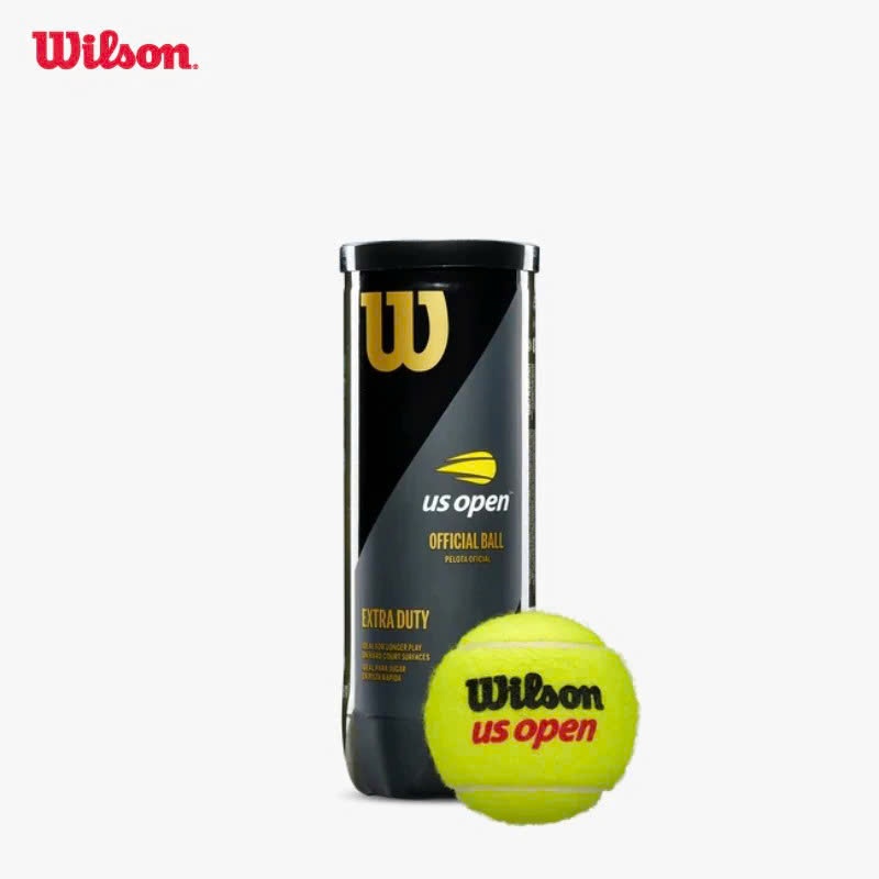 Banh Tennis Wilson US Open |1 Hộp 4 Trái, Bóng tennis wilson đen chính hãng