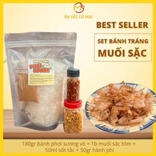 (Best Seller) Set Bánh Tráng Muối Sặc Siêu Cay - Bánh Tráng Cô Mai
