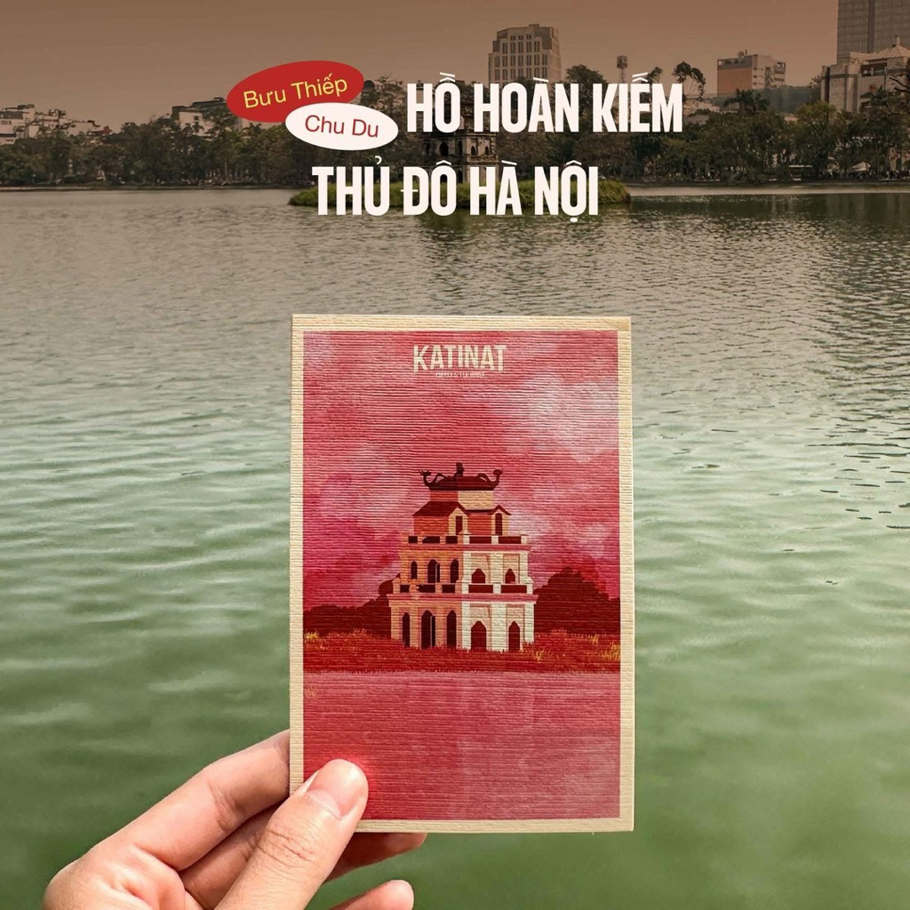 [KATINAT] Bộ 3 Tấm Bưu Thiếp Chu Du Katinat Khám Phá Việt Nam