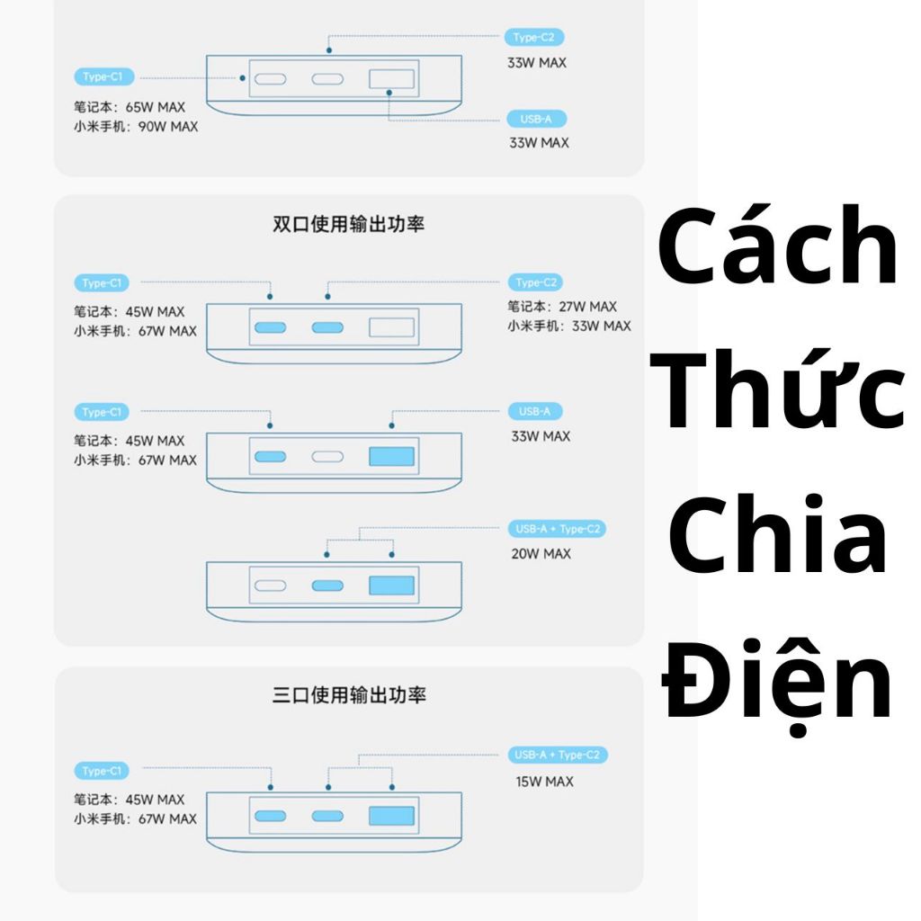 Sạc Dự Phòng Cuktech 15 Air 15000mAh 100W 2C1A  PD3.1 PPS2.0 GAN Silicon Carbon PB150S - Bảo Hành 18 Tháng | BigBuy360 - bigbuy360.vn