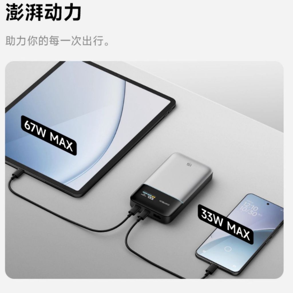 Sạc Dự Phòng Cuktech 15 Air 15000mAh 100W 2C1A  PD3.1 PPS2.0 GAN Silicon Carbon PB150S - Bảo Hành 18 Tháng | BigBuy360 - bigbuy360.vn