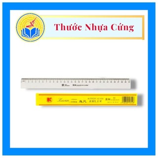 Thước Nhựa Cứng - 30cm ( Combo 3 Cây )