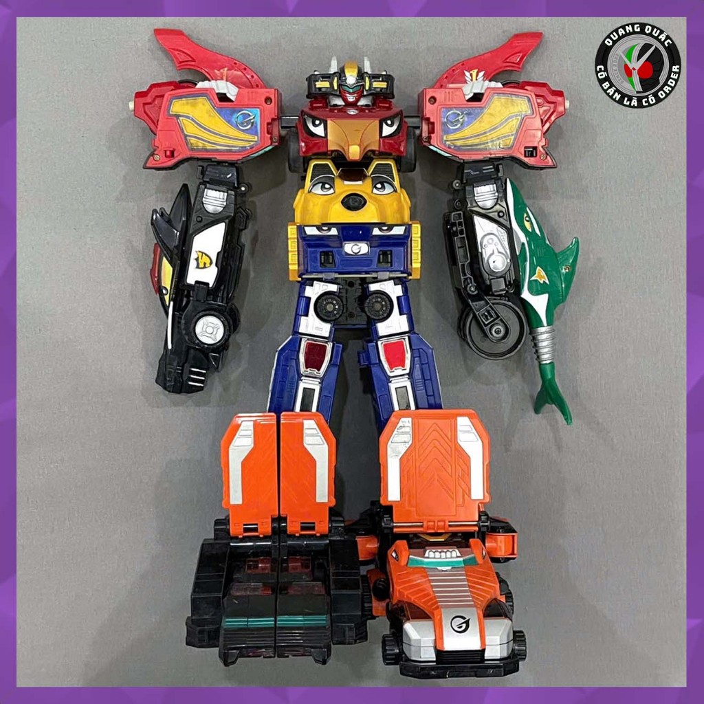 [HÀNG THANH LÝ] [ĐỌC KỸ MÔ TẢ] Mô hình đồ chơi chính hãng DX Engine-Oh G6 - Engine Sentai Go-Onger