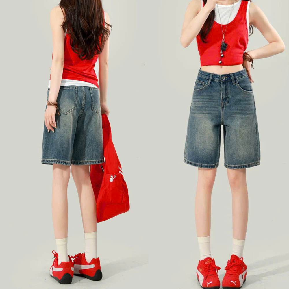 Quần Jean Ngố Nữ Thêu Ngựa MIAA Cá Tính Form Đẹp Dễ Phối Đồ Chất Liệu Denim Bền Đẹp Hottrend 2025 | BigBuy360 - bigbuy360.vn