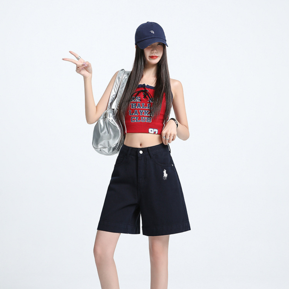 Quần Jean Ngố Nữ Thêu Ngựa MIAA Cá Tính Form Đẹp Dễ Phối Đồ Chất Liệu Denim Bền Đẹp Hottrend 2025 | BigBuy360 - bigbuy360.vn