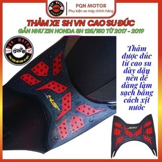 Thảm Để Chân SH 2017- SH2019 Cao Su Đúc Chống Trượt Chống Bám Bụi Gắn Chuẩn Form Xe SH Đẹp Bền