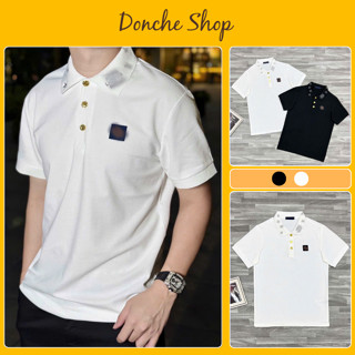 Áo Polo Lx Ngực Thêu Tag Chữ Cổ Thêu Hoạ Tiết Siêu Đẹp - Áo Polo Nam Nữ Chất Cotton Cao Cấp 678716