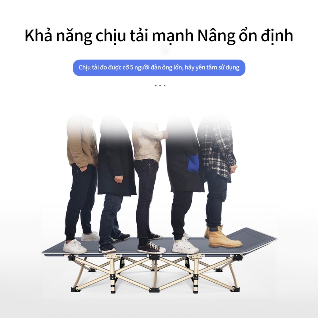 Giường xếp văn phòng, giường xếp văn phòng ngủ trưa gấp gọn 67x190cm, khung thép chắc chắn - FU36G | BigBuy360 - bigbuy360.vn
