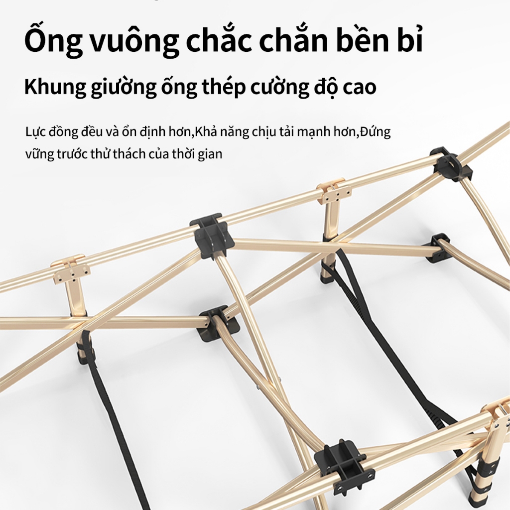 Giường xếp văn phòng, giường xếp văn phòng ngủ trưa gấp gọn 67x190cm, khung thép chắc chắn - FU36G | BigBuy360 - bigbuy360.vn