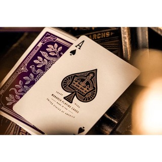 Bộ Bài Tây MONARCH [Navy/Purple] Playing Cards by Theory11
